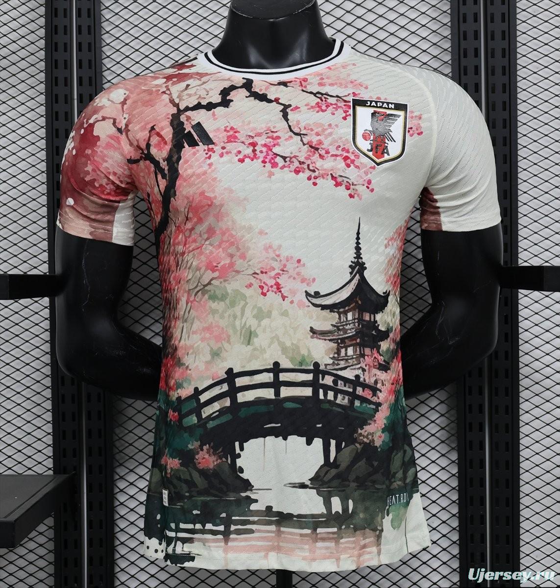 Player Version 2024 Japan Temple Concept White Special Jersey