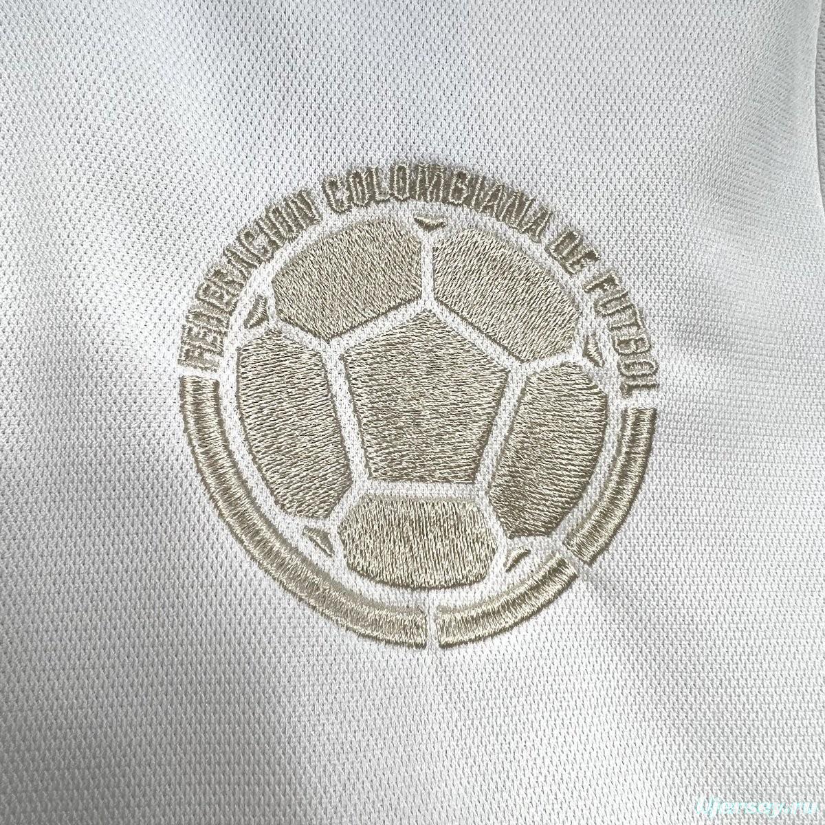 2024 Colombia White 120Th Anniversary Jersey