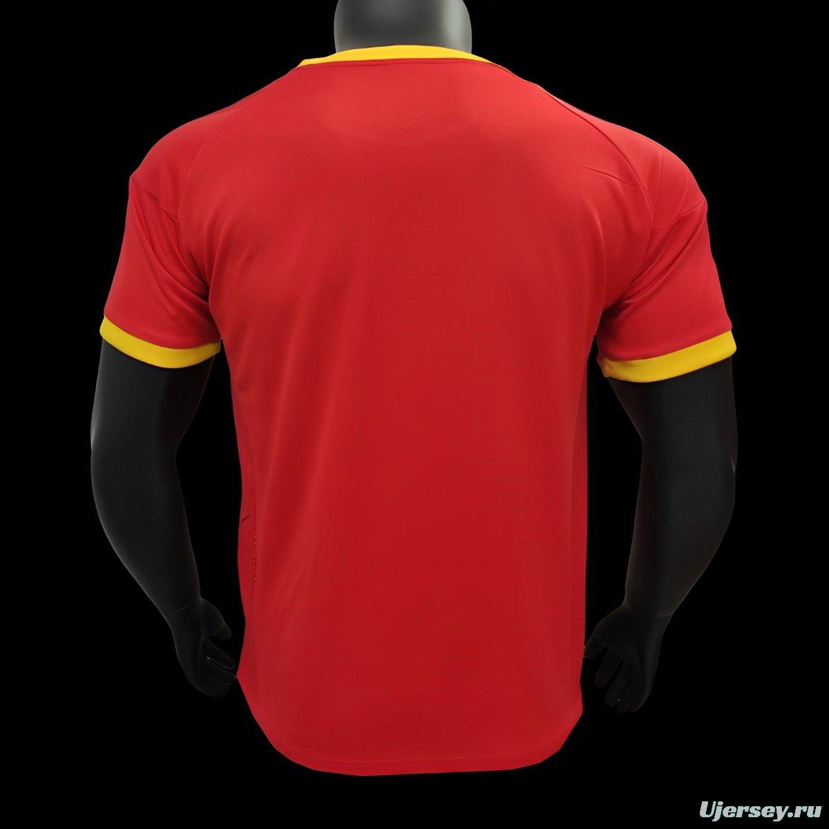 Retro 2002 Spain Home Jersey