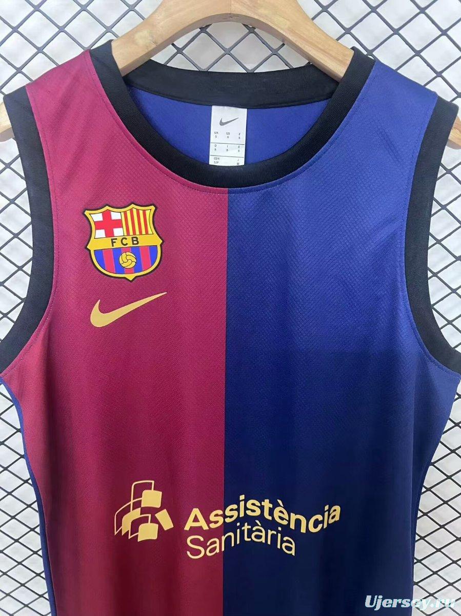 24/25 Barcelona Home Basketball Jersey