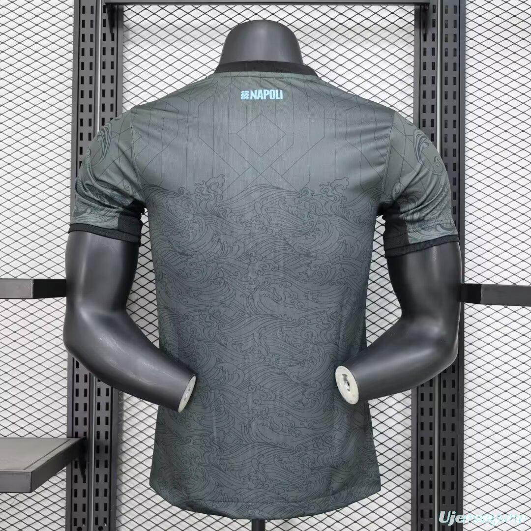 Player Version 24/25 Napoli Third Grey Jersey
