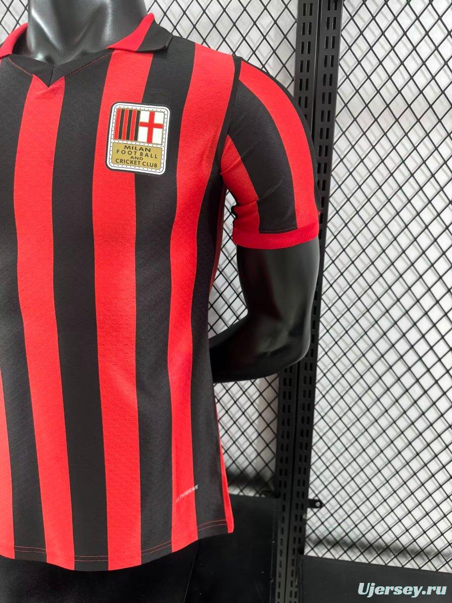 Player Version 24/25 AC Milan 125th Anniversary Jersey