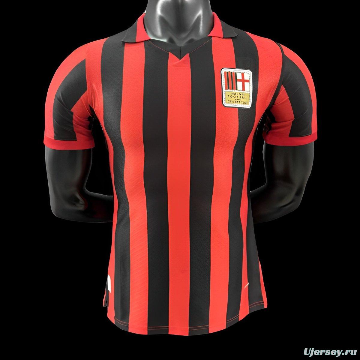 Player Version 24/25 AC Milan 125th Anniversary Jersey