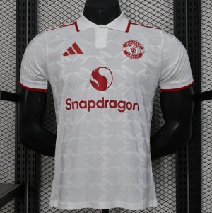 Player Version 25/26 Manchester United White Special Jersey