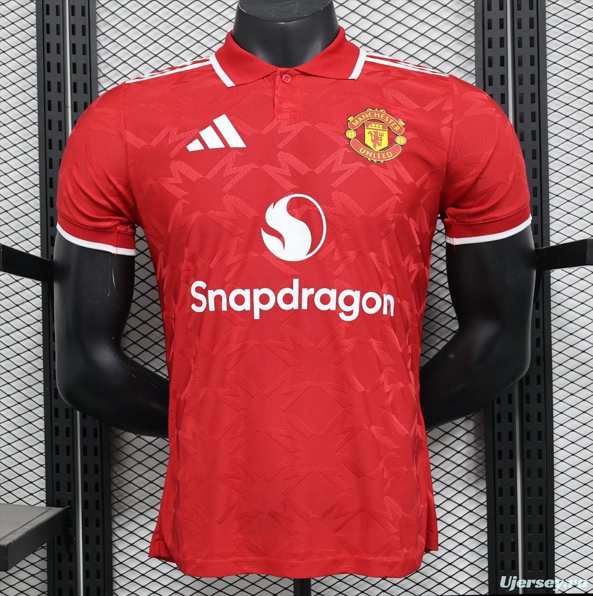 Player Version 25/26 Manchester United Red Special Jersey