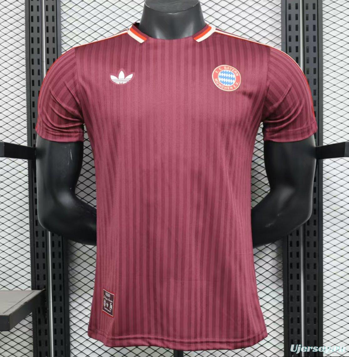 Player Version 25/26 Bayern Munich Icon Wine Jersey