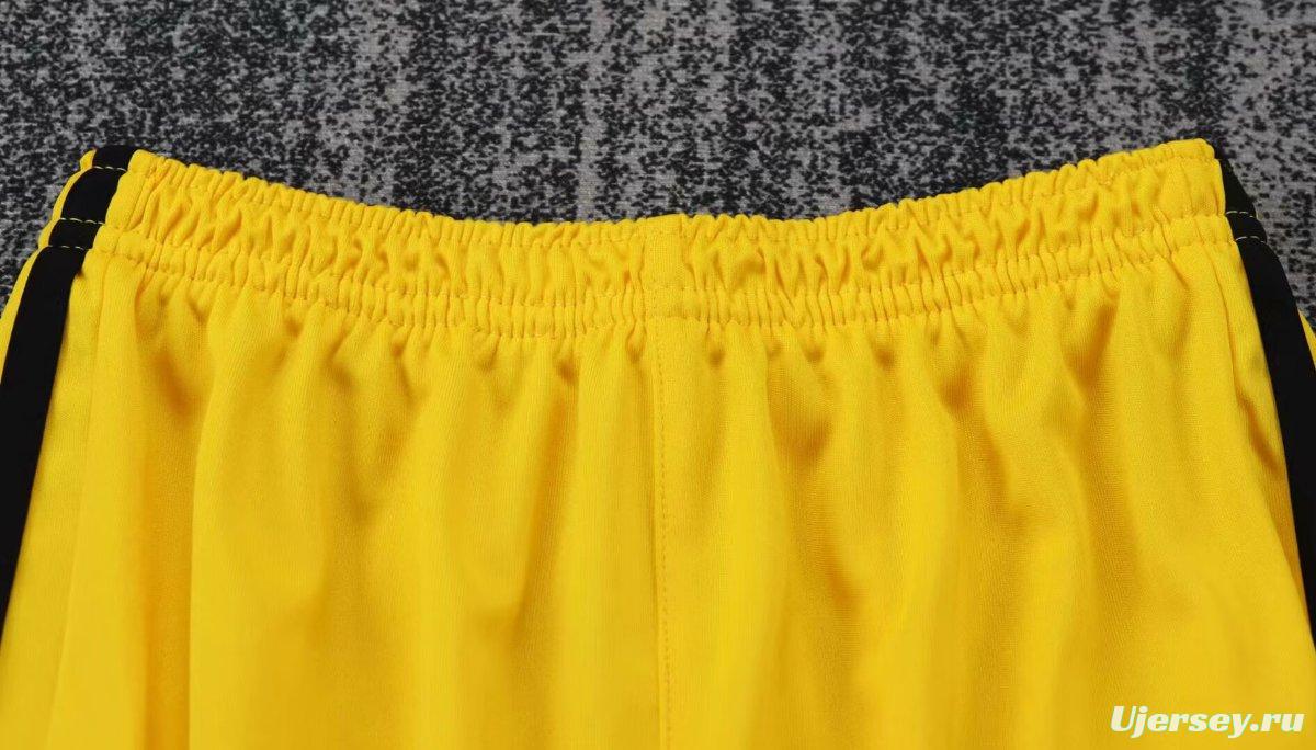 Retro Kids 11/12 Real Madrid Yellow Goalkeeper Jersey