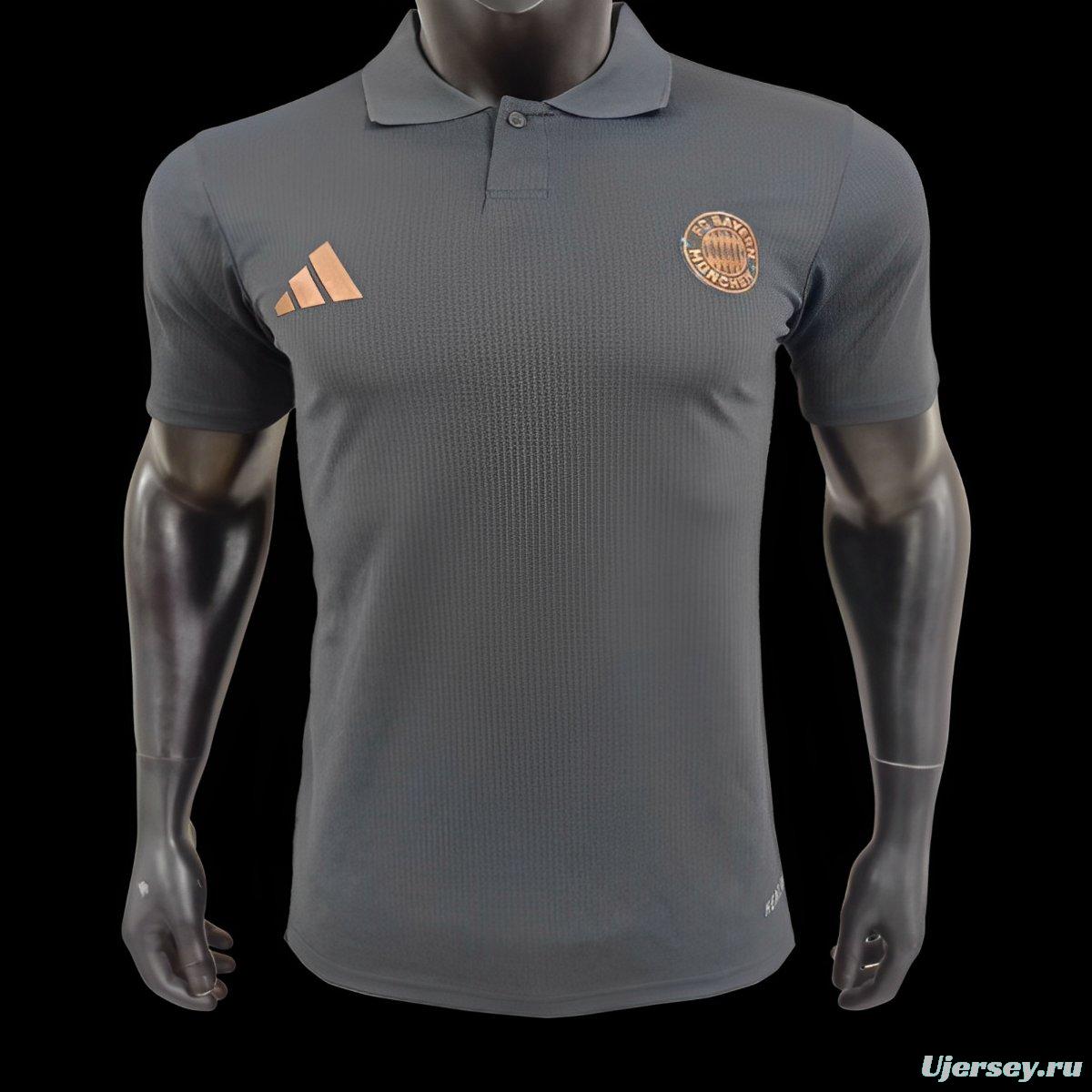 Player Version 24/25 Bayern Munich Black Polo Jersey