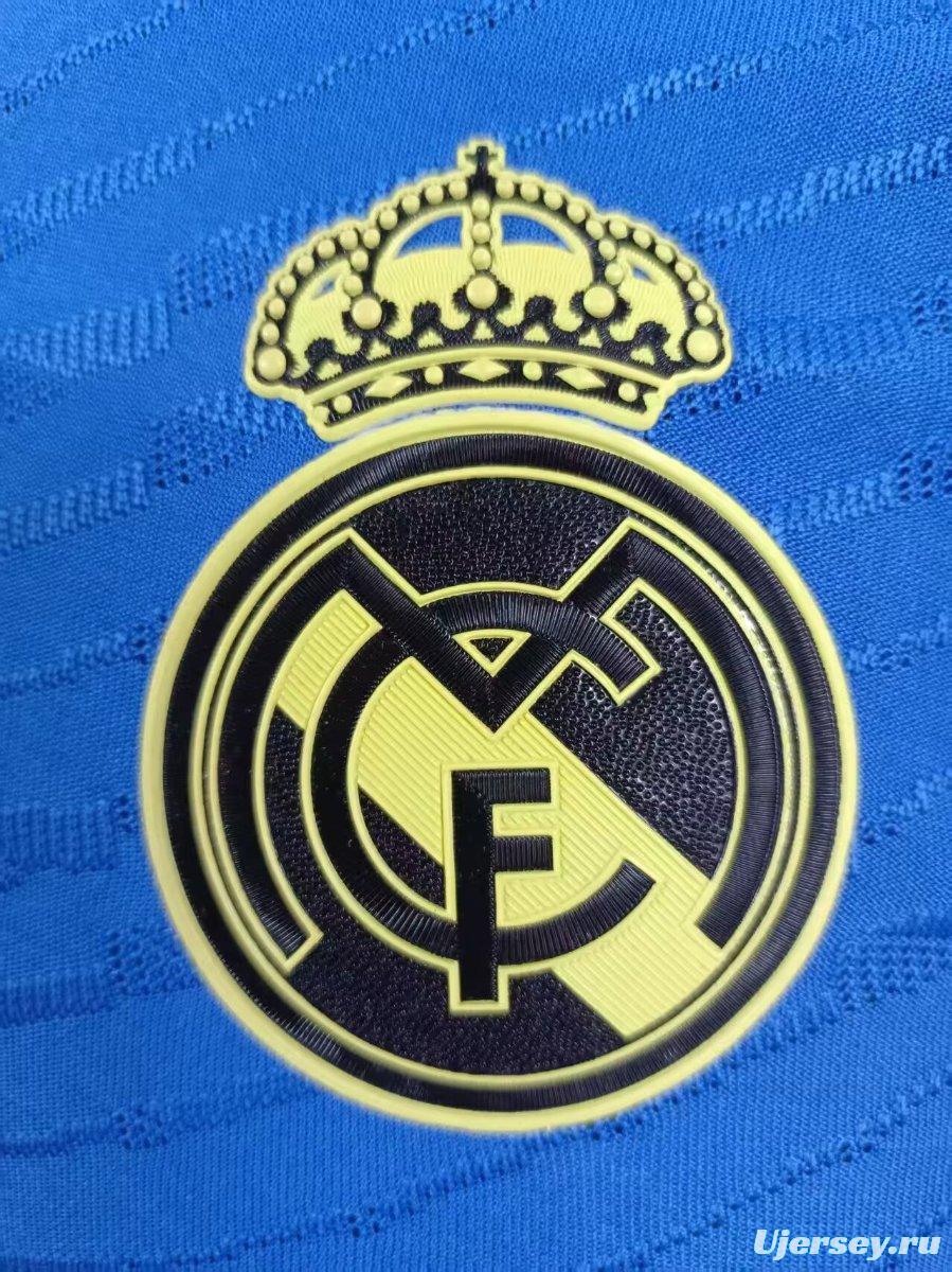 Player Version 24/25 Real Madrid Blue Polo Jersey