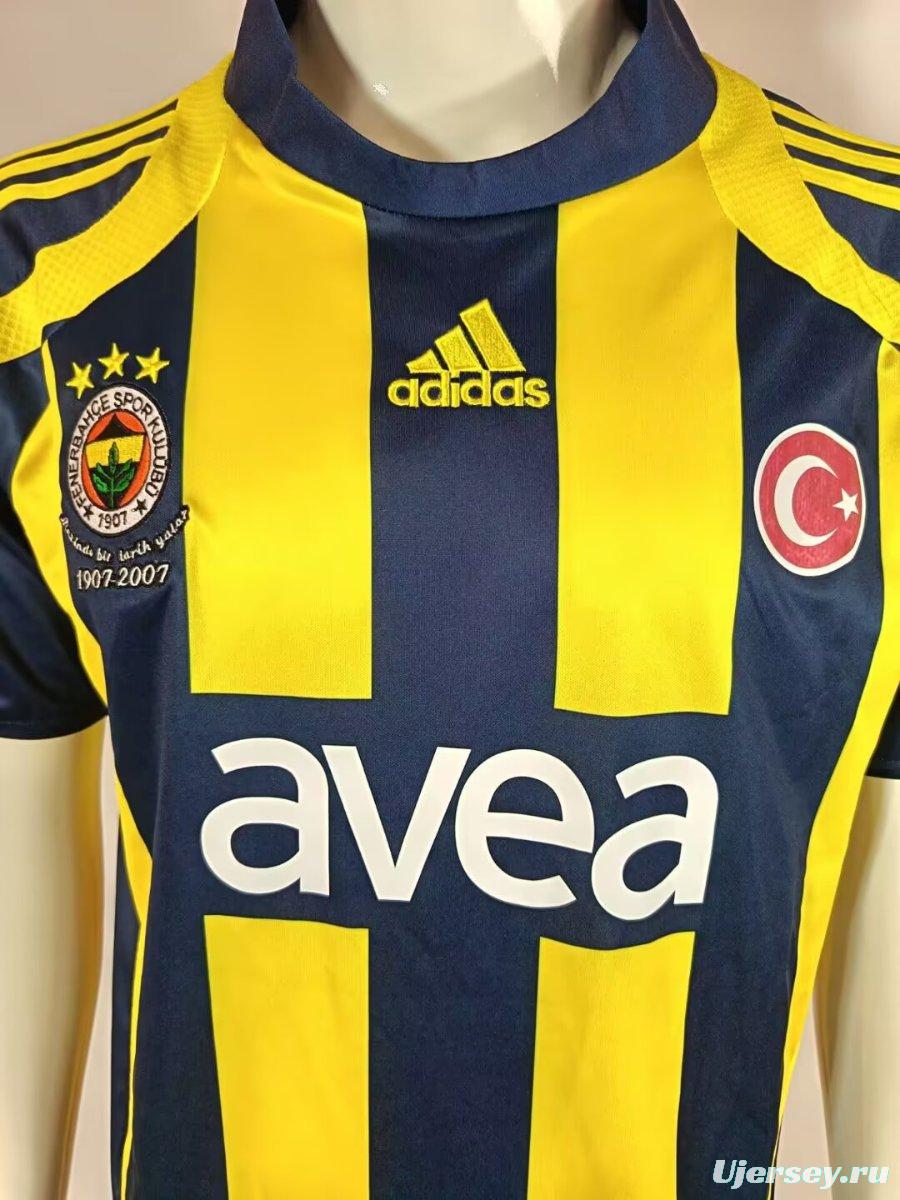 Retro 07/08 Fenerbahce Home Jersey