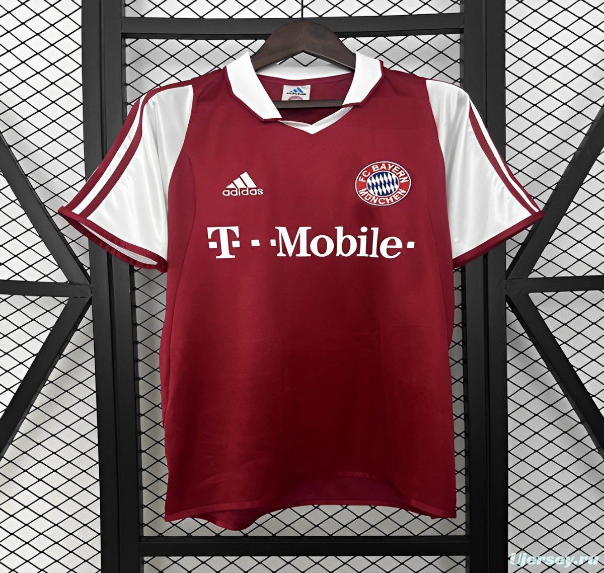 03/04 Retro Bayern Munich Home Jersey