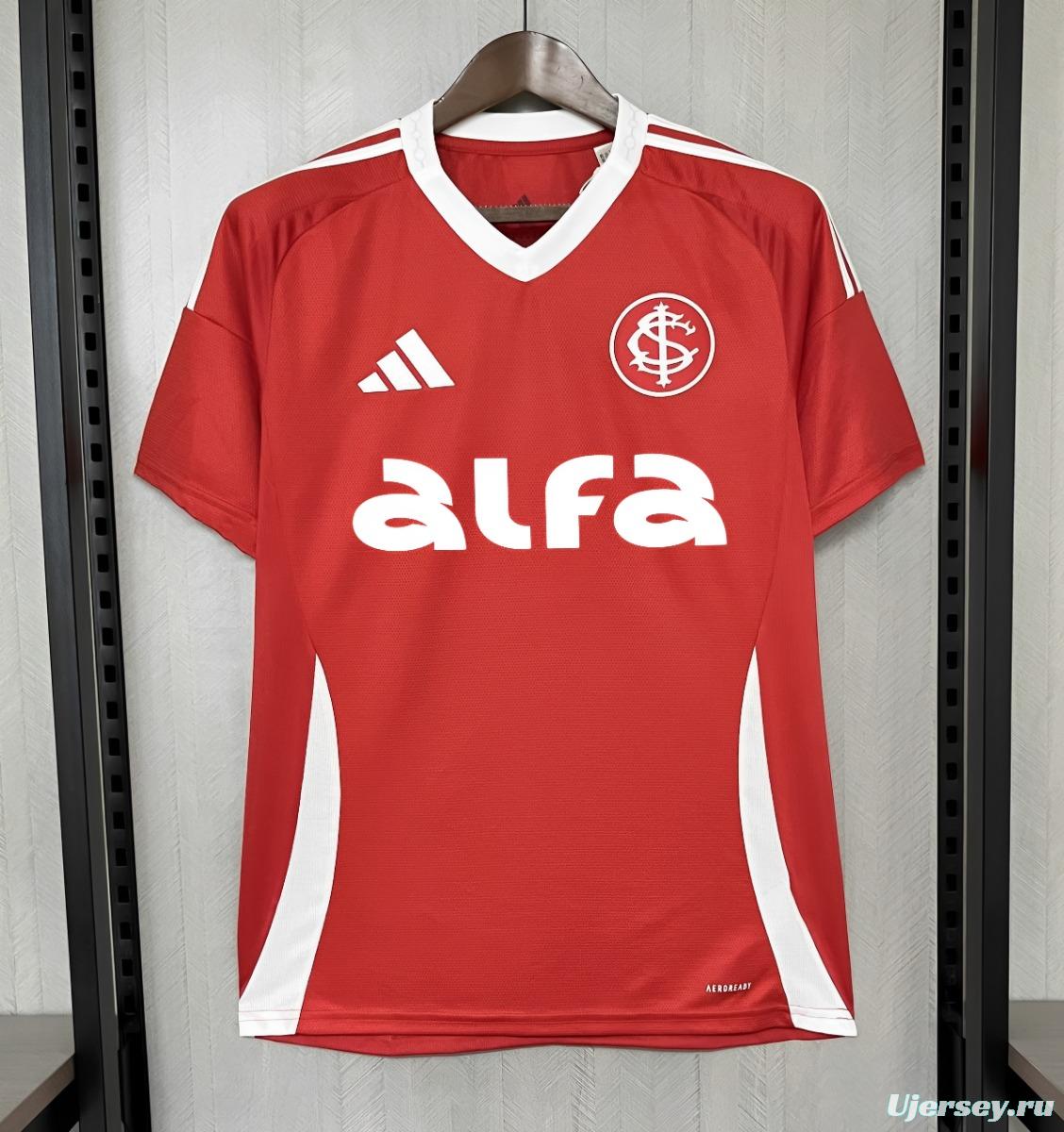 25/26 Brazil SC Internacional Home All Sponsor S-XXXXL Jersey