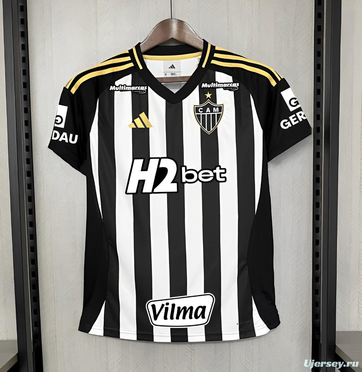 25/26 Women Atlético Mineiro Home All Sponsor Jersey