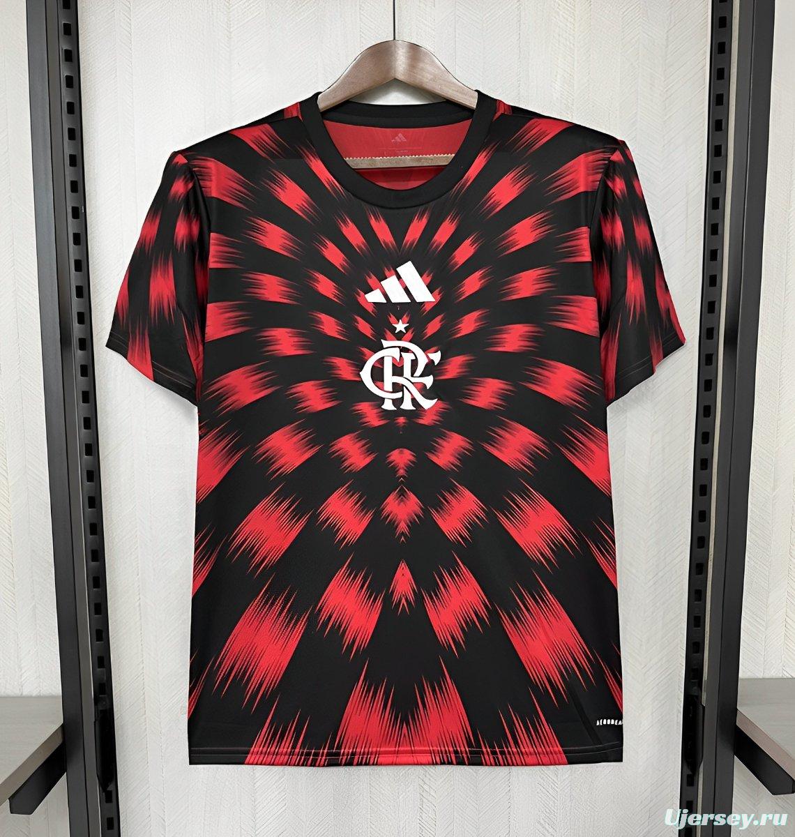 25/26 Flamengo Pre-match Jersey S-XXXXL