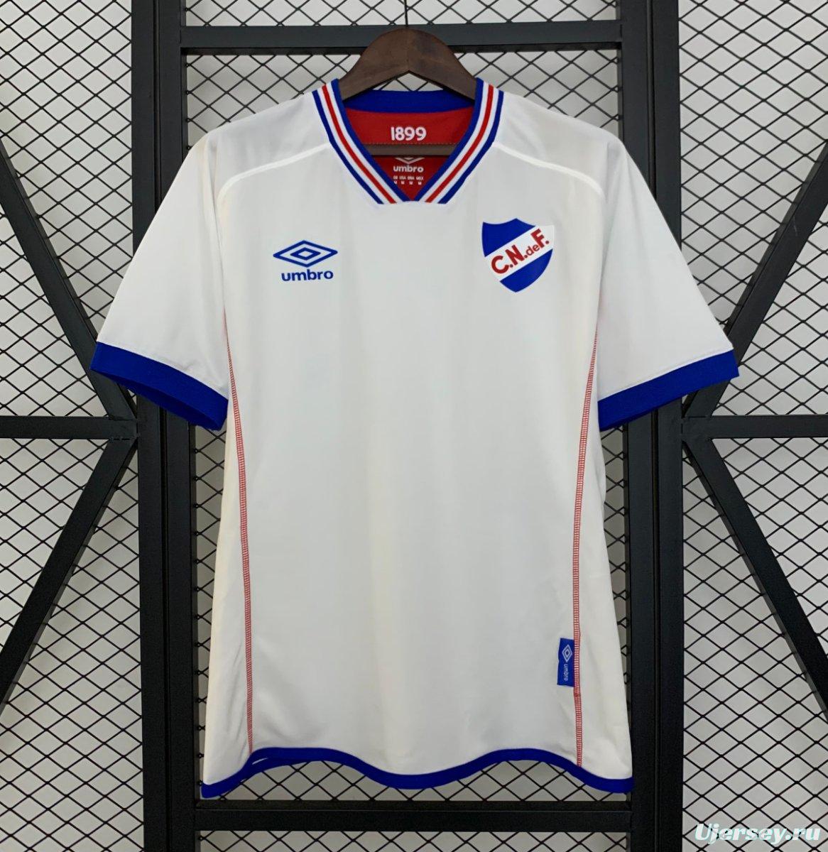 25/26 Uruguay Club Nacional White Pre-Match Jersey