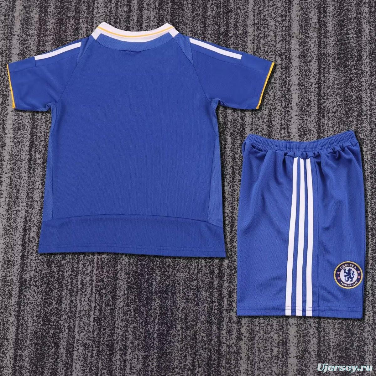 Retro Kids 07/08 Chelsea Home Champion Jersey