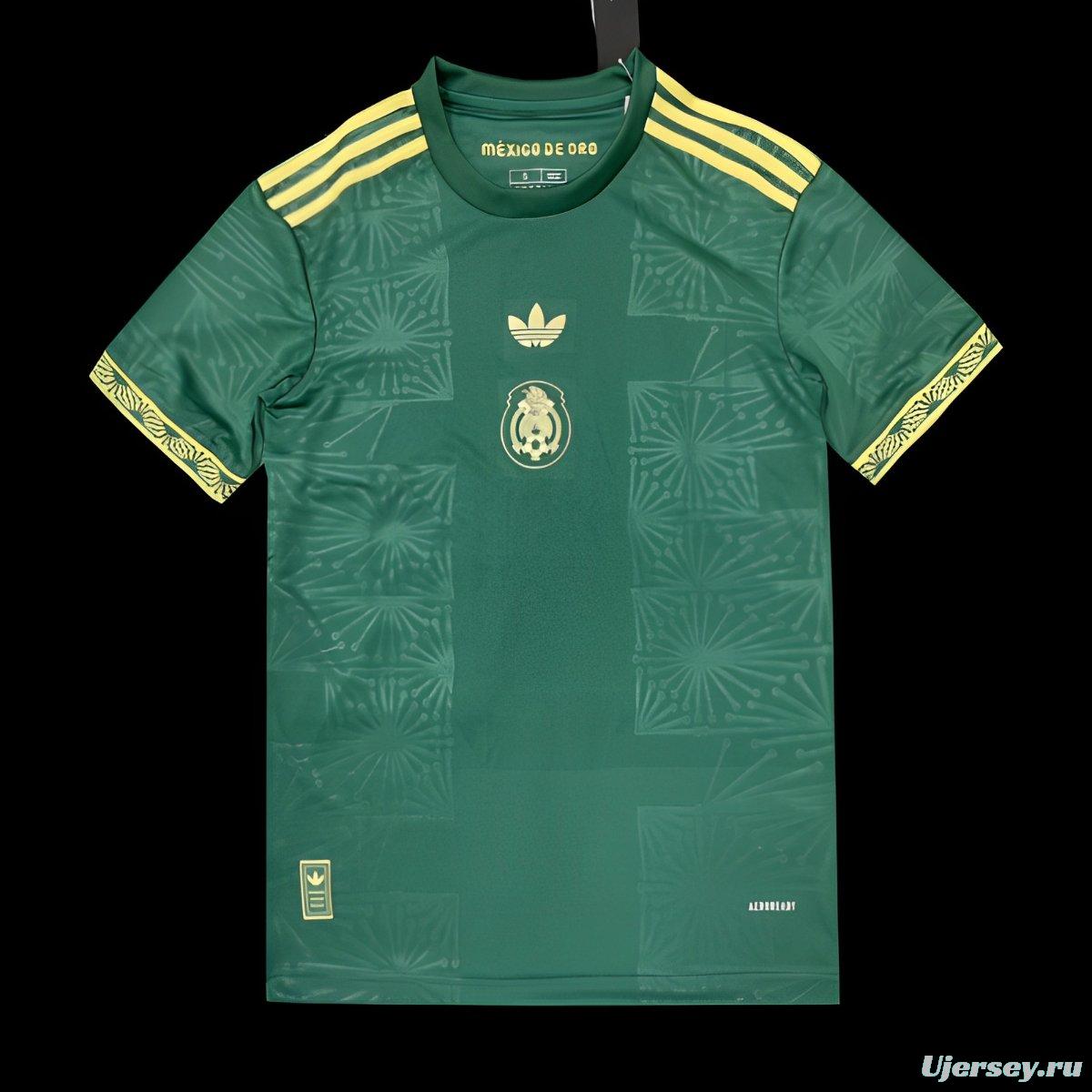 2025 Mexico Gold Cup Green Special Jersey