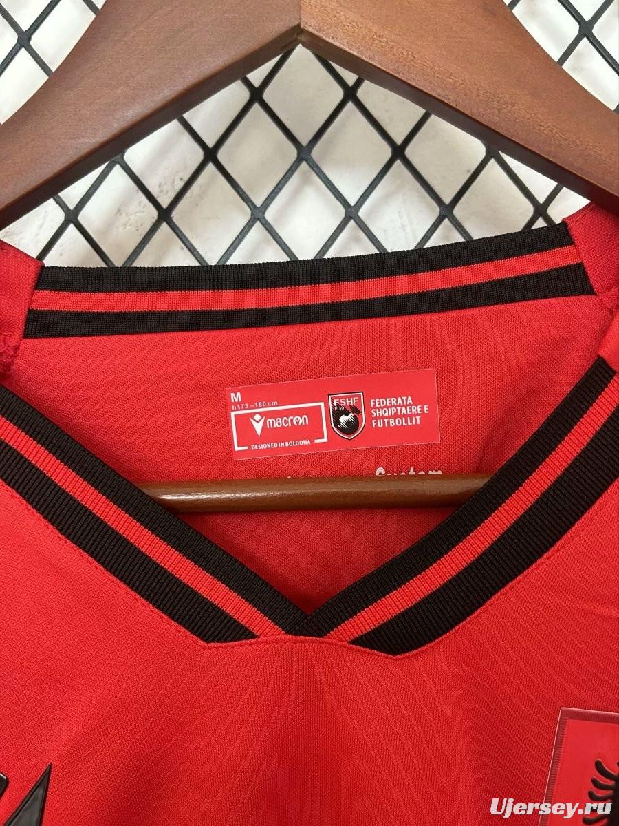 2025 Albania Home Jersey