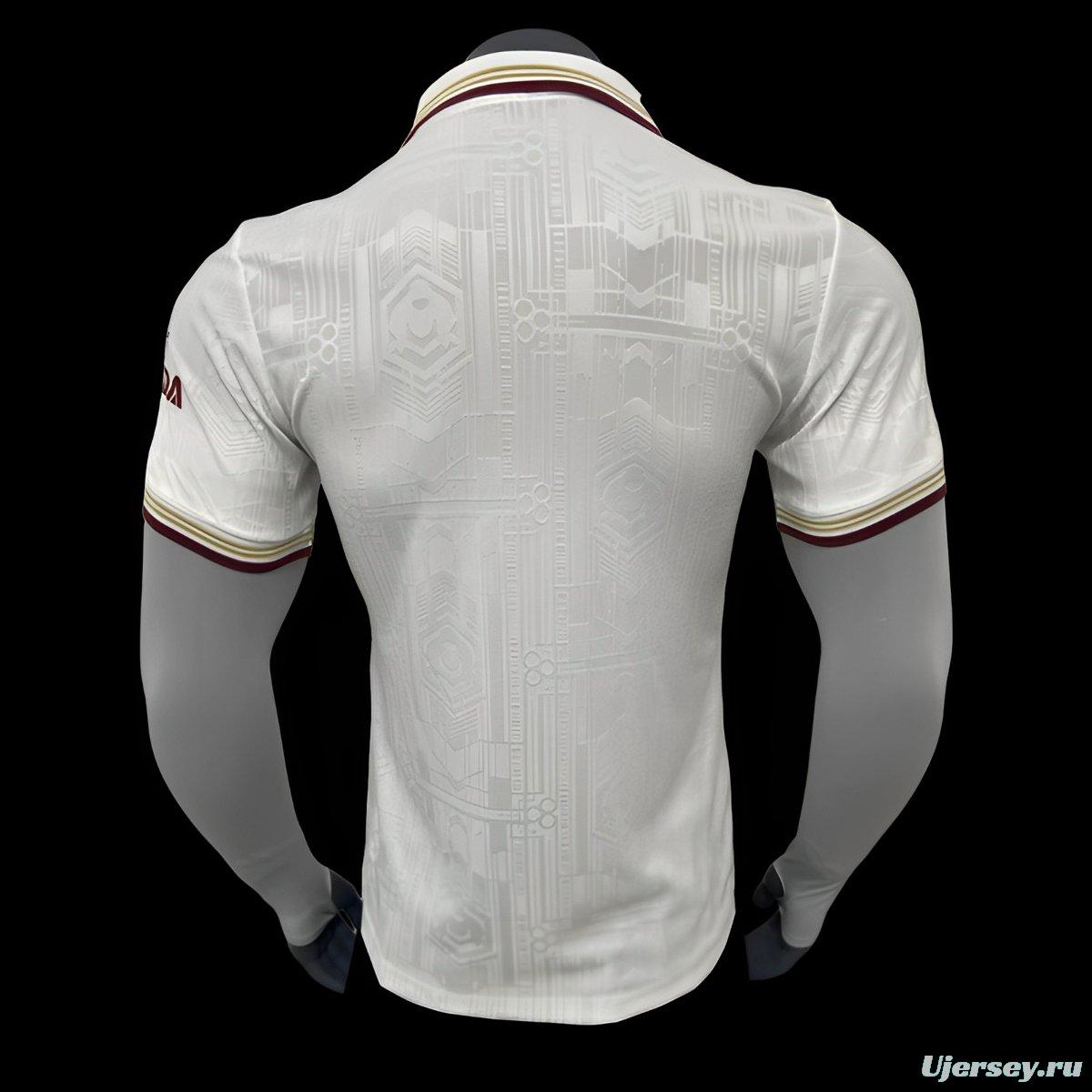 Player Version 25/26 Arsenal Away White Jersey