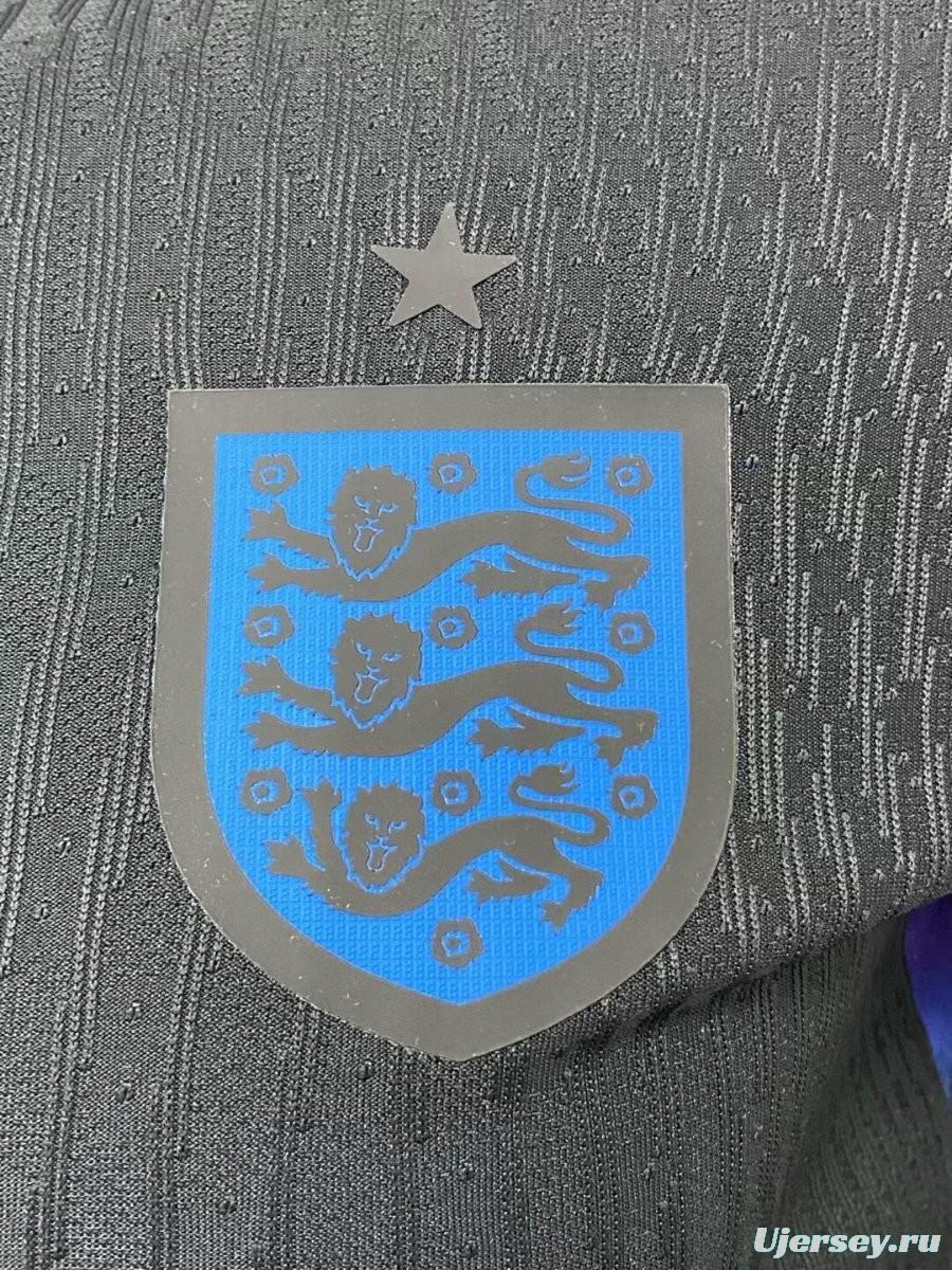 Player Version 2025 England Away Long Sleeve Jeresy