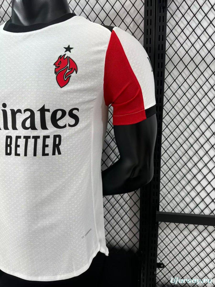 Player Version 25/26 AC Away White Jersey