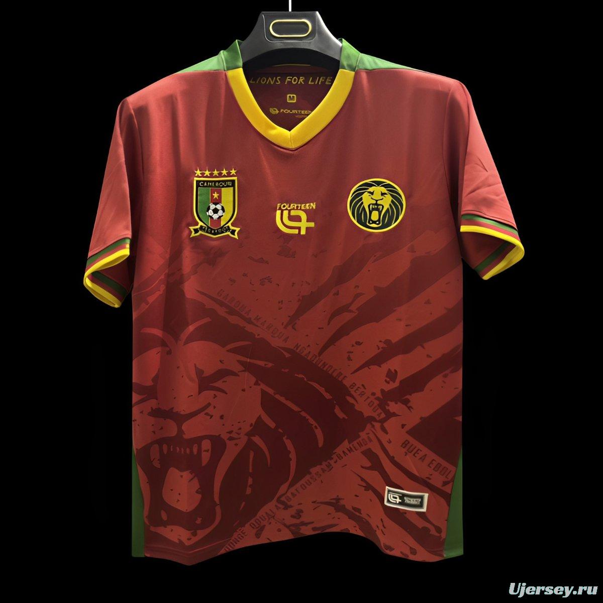2025 Cameroon Away Wine Jersey