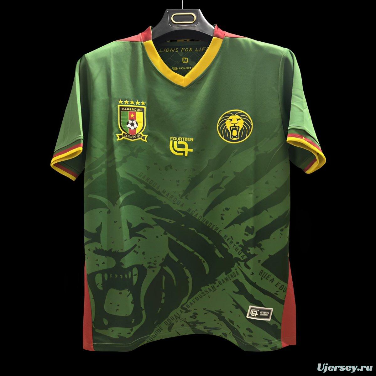 2025 Cameroon Home Jersey