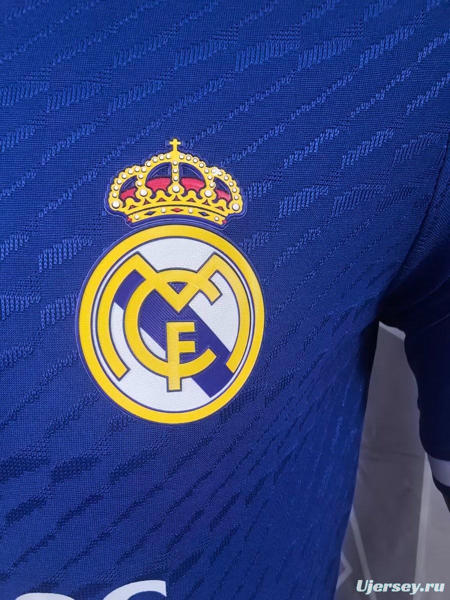 Player Version 25/26 Real Madrid Third Blue Jersey