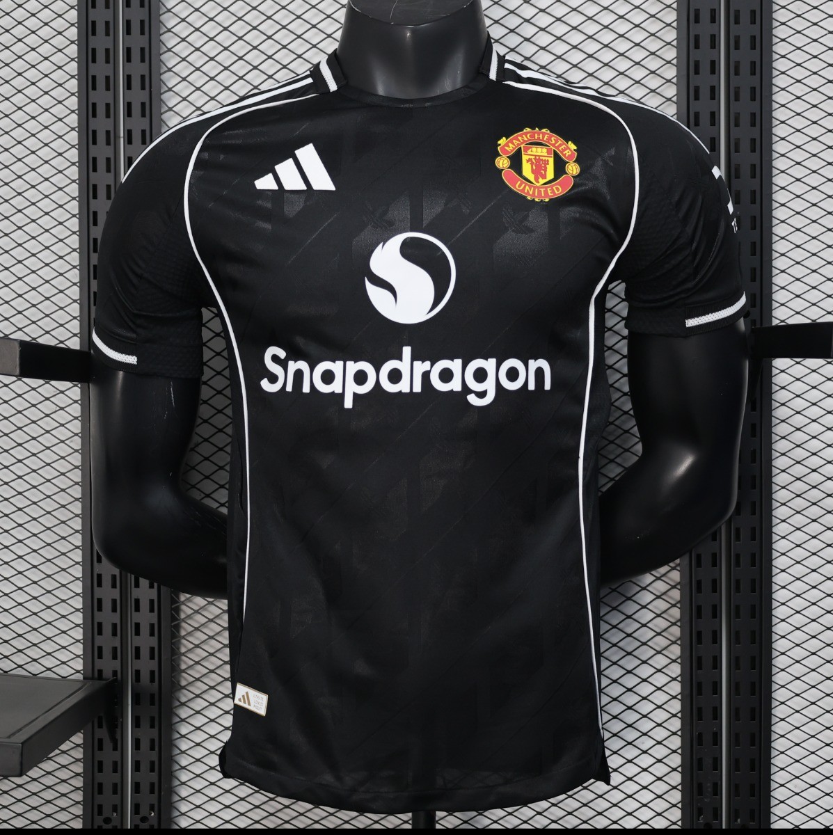 Player Version 25/26 Manchester United  Black Special Jersey