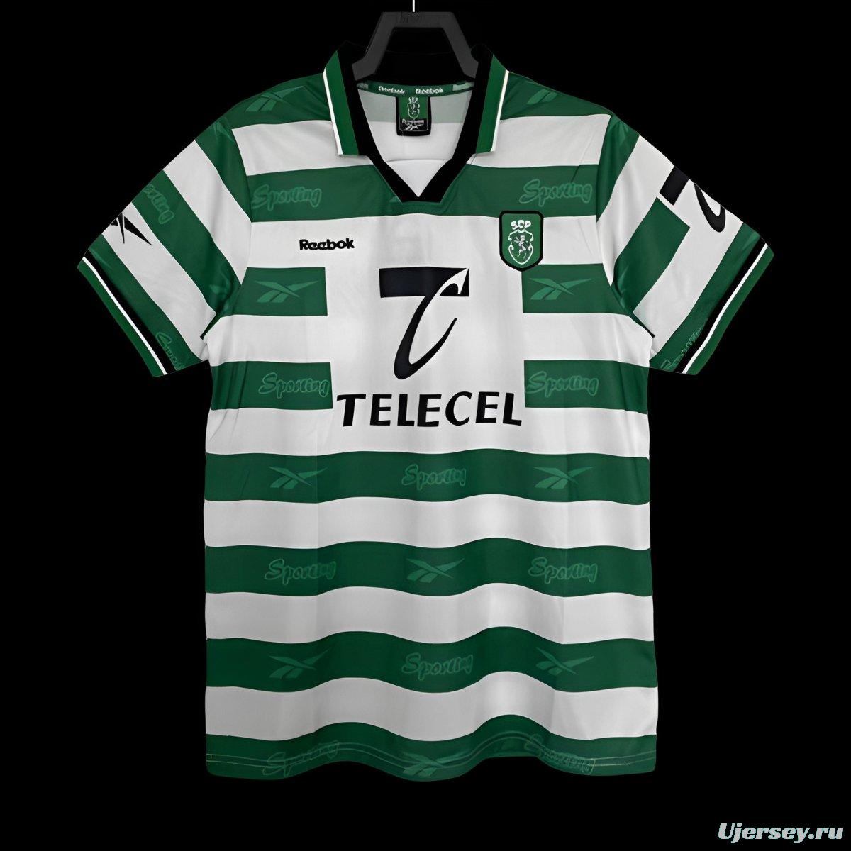 Retro 99/00 Sporting Lisbon Home Jersey