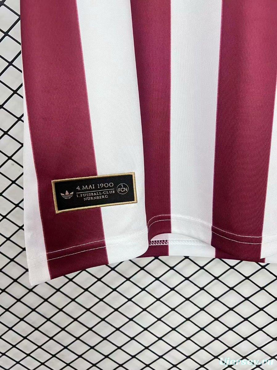 25/26 Nurnberg 125Th Anniversary Home Jersey
