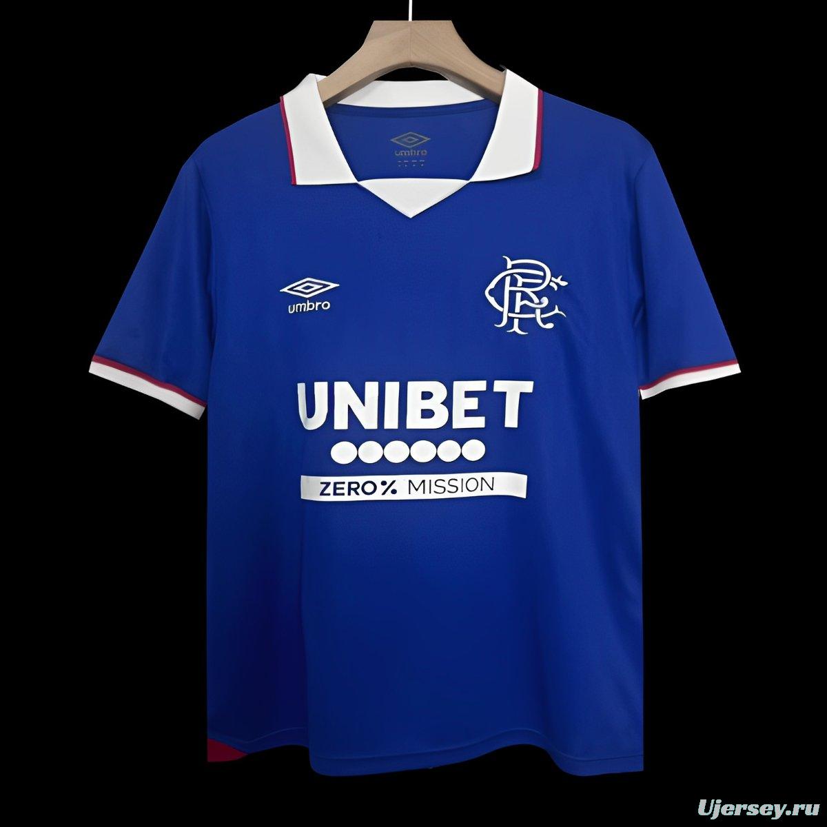 25/26 Glasgow Rangers Home Jersey