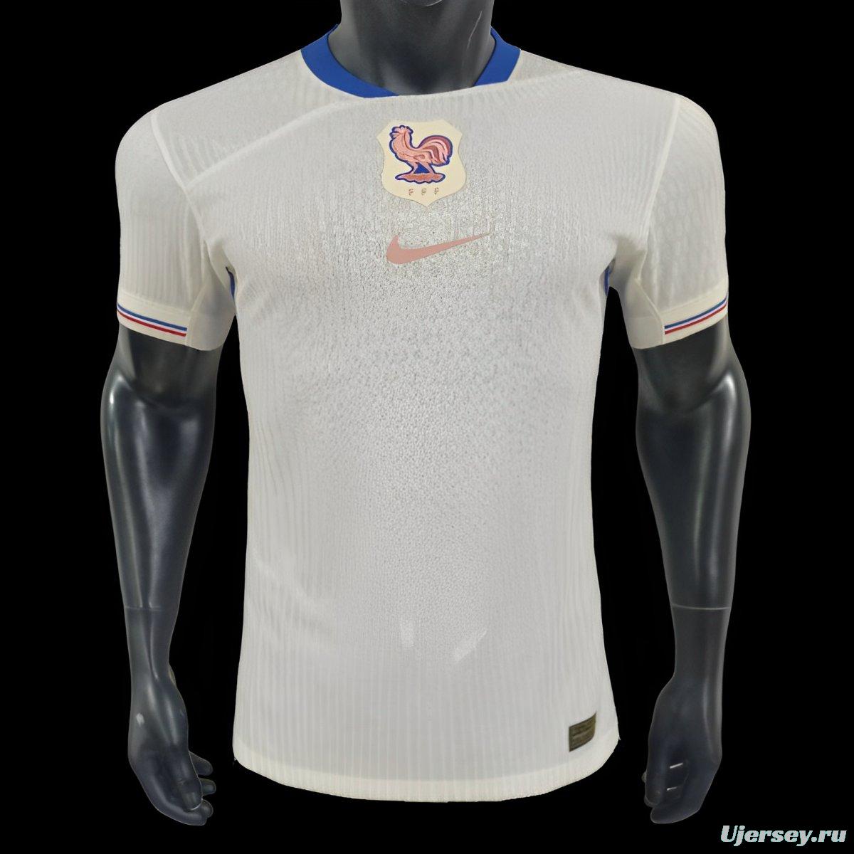 Player Version 2025 France Away Jersey