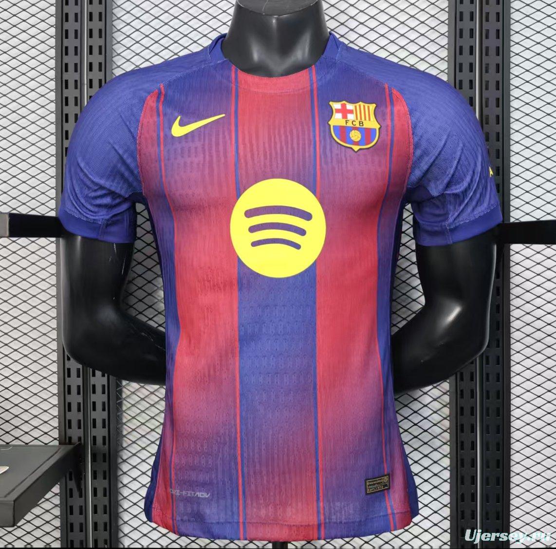 Player Version 25/26 Barcelona Home Jersey