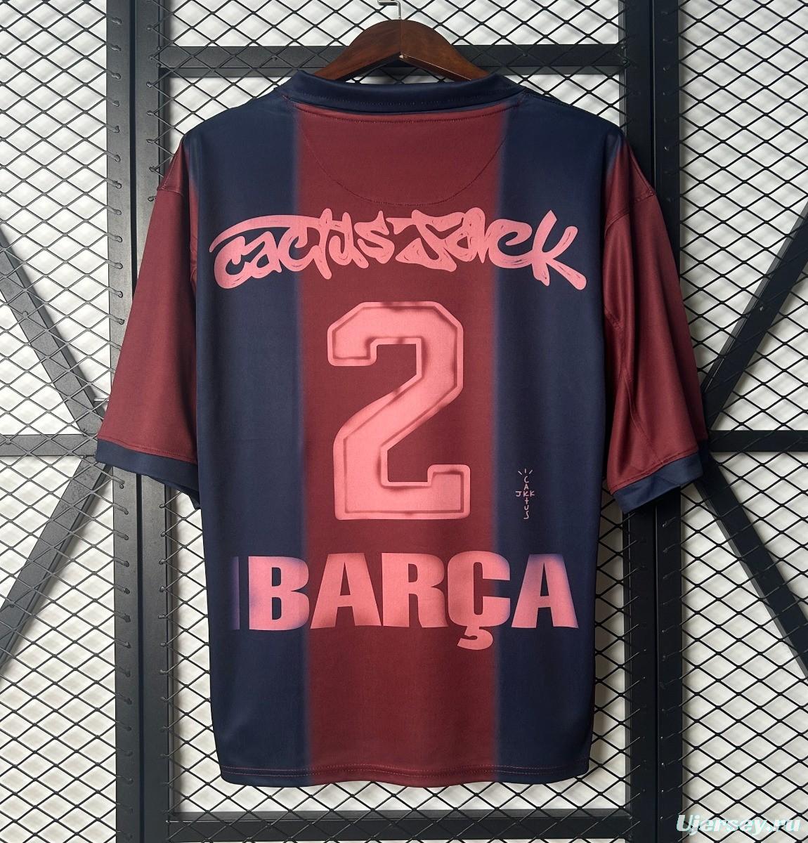 25/26 Barcelona Travis Scott Special Jersey