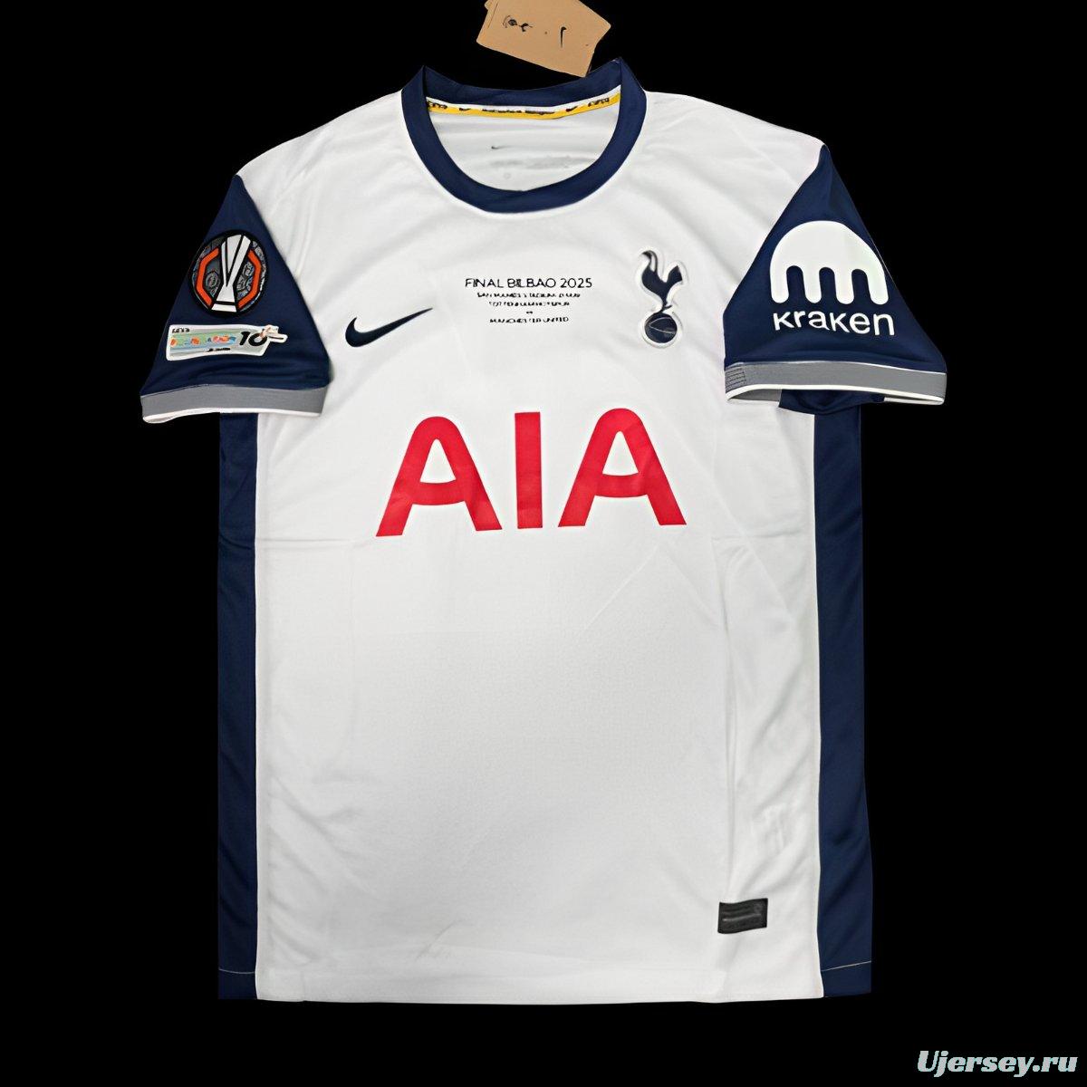 24/25 Tottenham Hotspur Home Jersey Final Match
