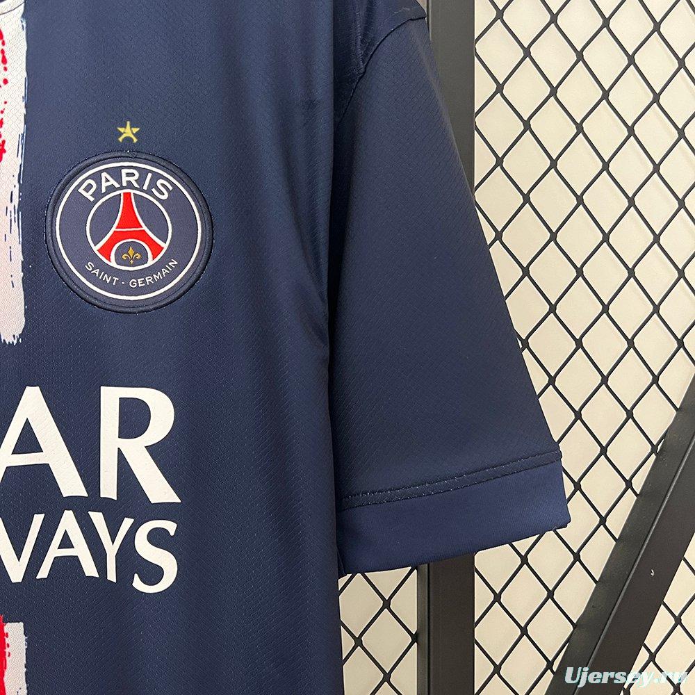 1 Star 24/25 PSG Home Jersey S-4XL