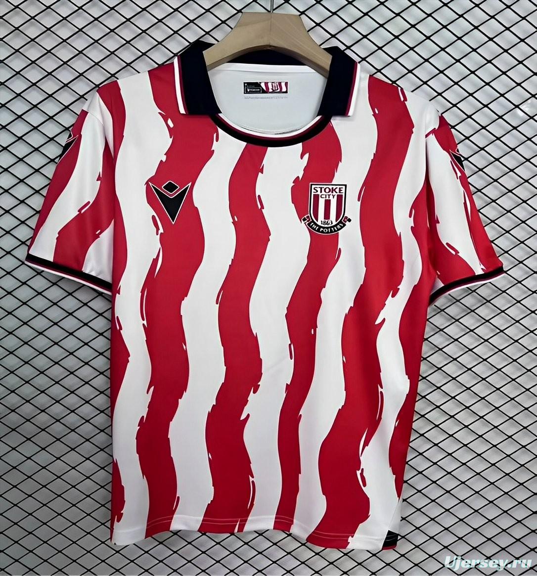 25/26 Stoke City Home Jersey