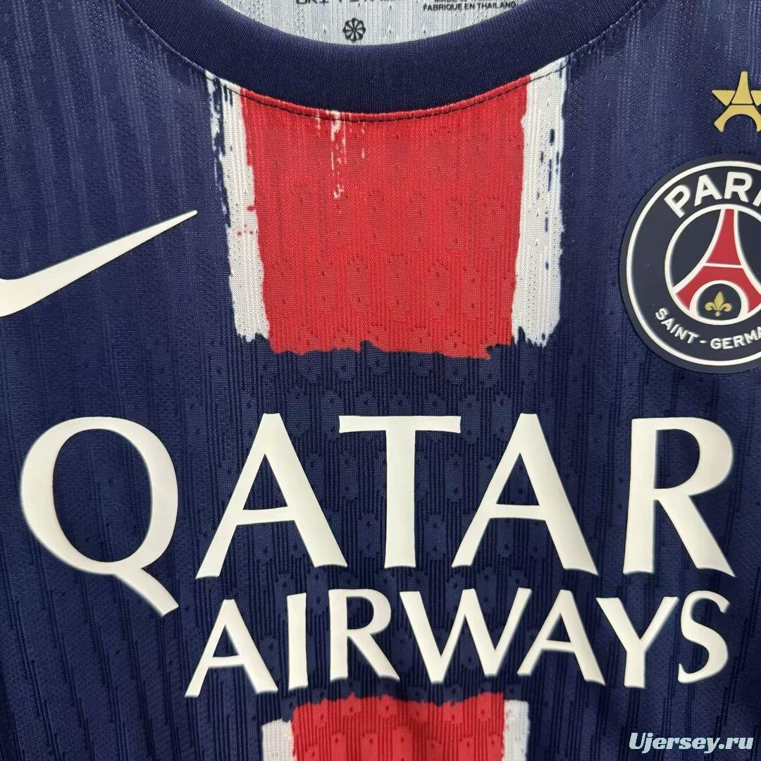 1 Star Women's 25/26 Paris Saint-Germain PSG Navy Blue  Athletic Tank Top