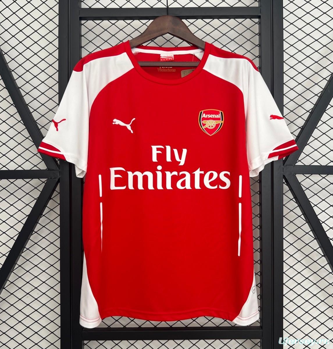 14/15 Retro Arsenal Home Jersey
