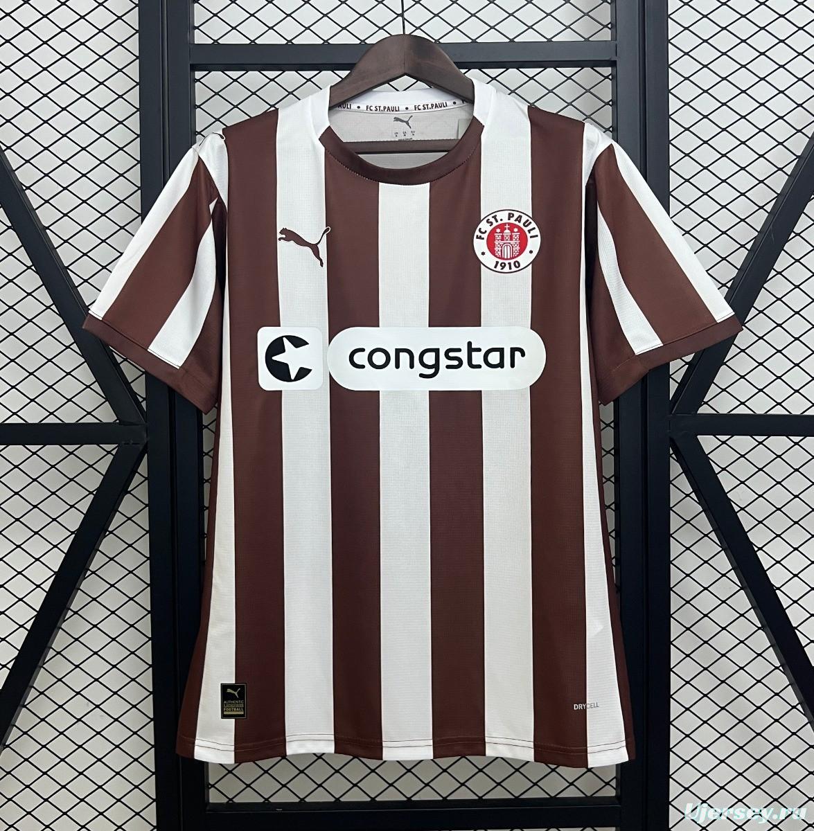 25/26 St. Pauli Home Jersey