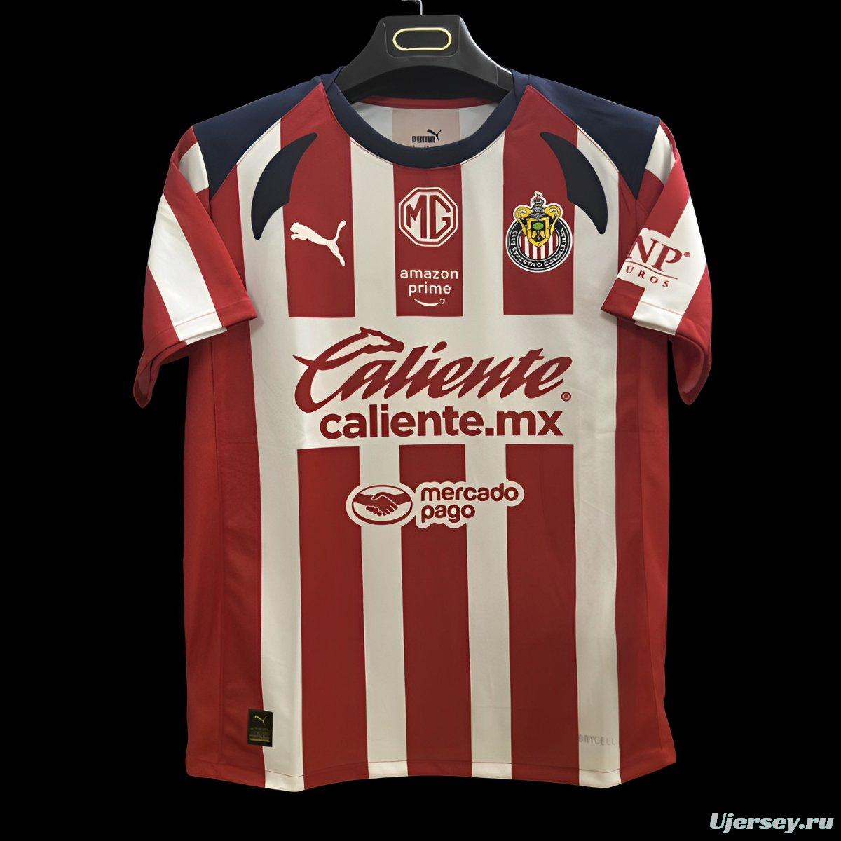 25/26 Chivas Guadalajara Home Jersey