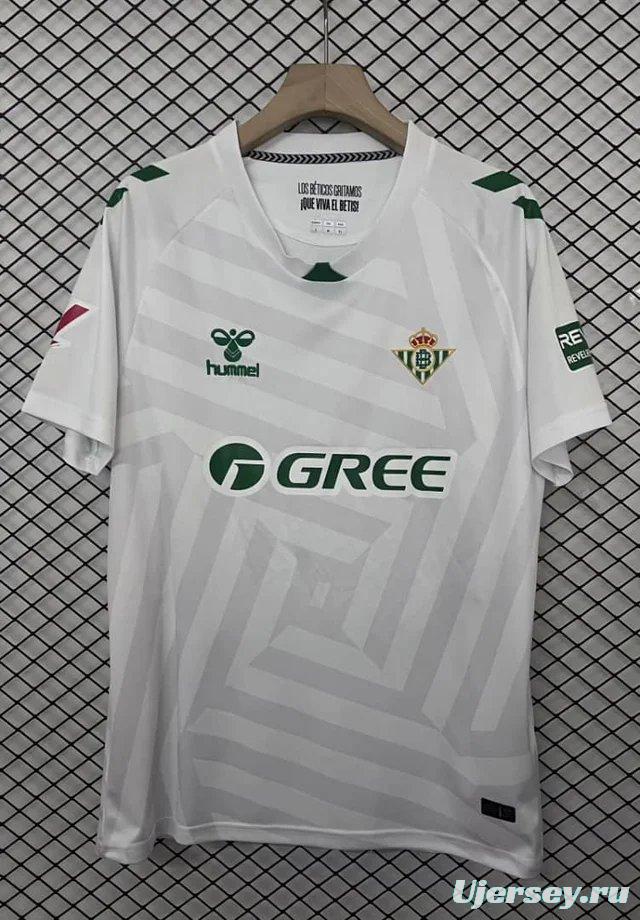 25/26 Real Betis Goalkeeper Third WHITE Jersey