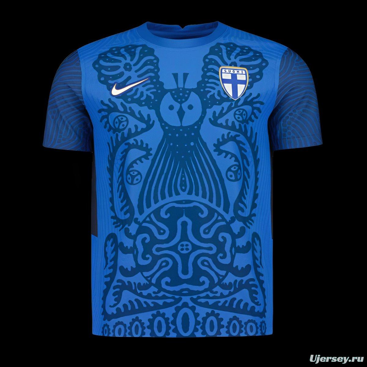 2025 Finland Away Blue Jersey