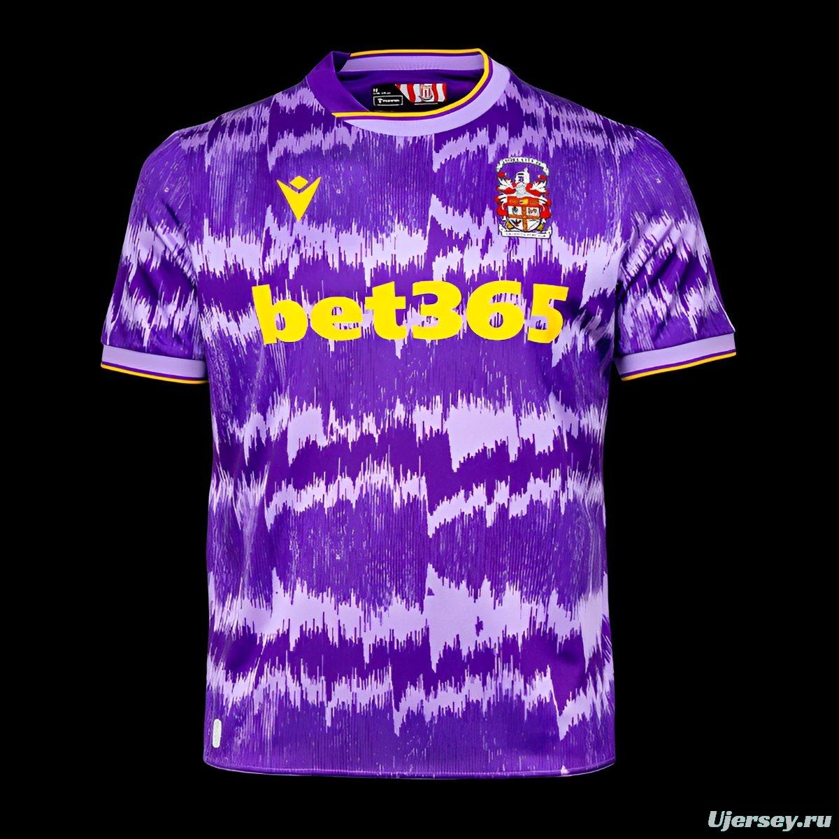 25/26 Stoke City Away Purple Jersey