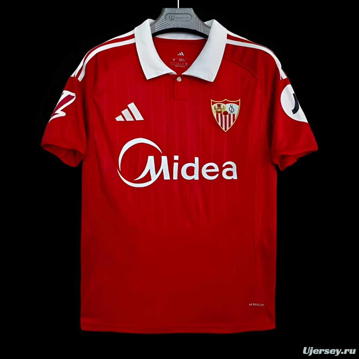 25/26 Valencia Away Red Jersey