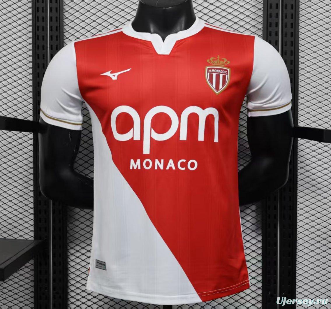 Player Version 25/26 Monaco Home Jersey