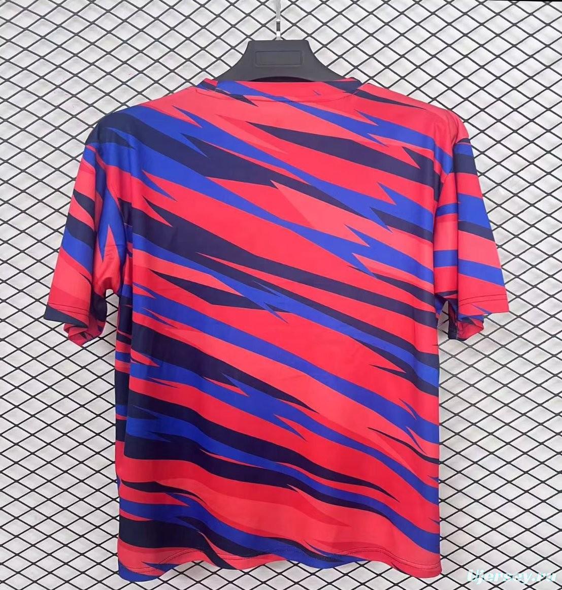25/26 Club Universidad de Chile Blue/Red Pre-Match Jersey