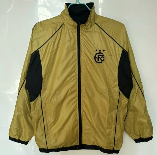 25/26 Equipo FC Reversible Golden/Black Reversible  Windbreaker
