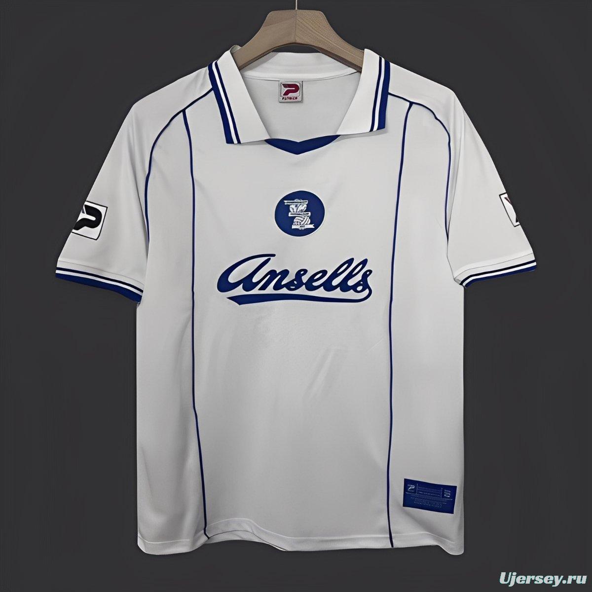 Retro 84/85 Birmingham City Away White Jersey